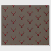 Braunes, festes, neutrales Gefälle Geschenkpapier (Flach)