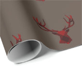 Braunes, festes, neutrales Gefälle Geschenkpapier (Rolleneckpunkt)