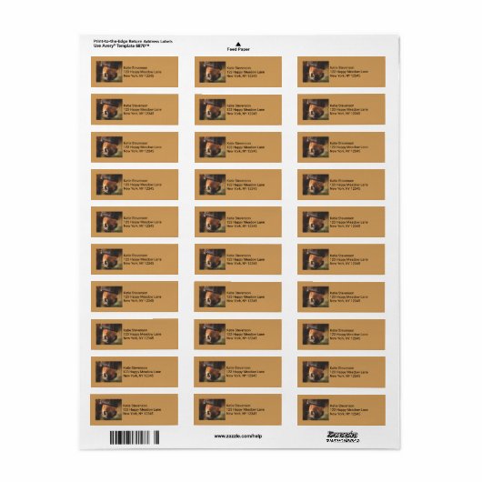 Braunes Foto (Vorne)