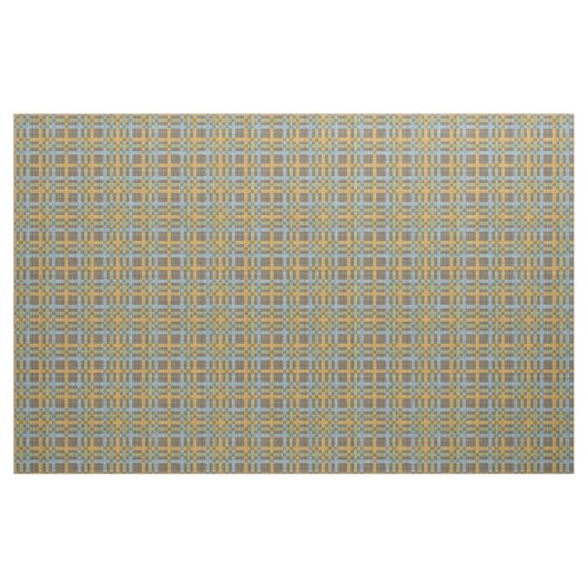 Braunes, gelbes, grünes Teppichmuster Stoff (Fat Quarter (45,7 x 55,9 cm))
