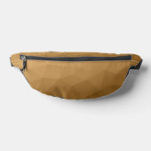 Braunes geometrisches Maschenmuster Bauchtasche (Ablage )