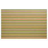 Braunes, grünes, helles und schwarzes Muster Stoff (Fat Quarter (45,7 x 55,9 cm))