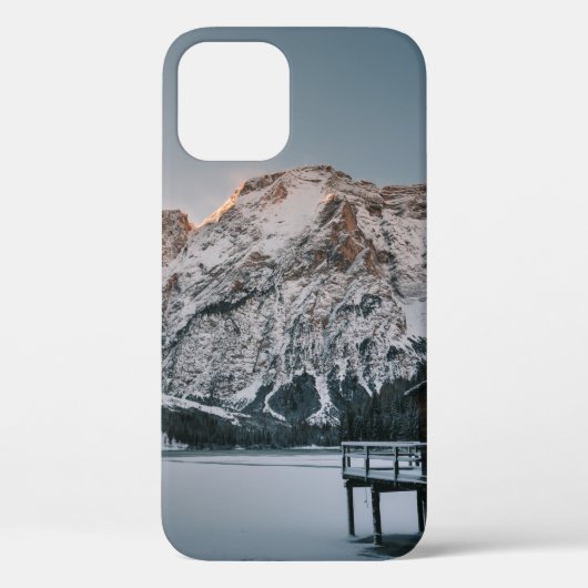 BRAUNES HAUS BEAR MOUNTAIN Case-Mate iPhone HÜLLE (Rückseite)