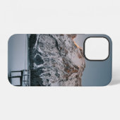 BRAUNES HAUS BEAR MOUNTAIN iPhone HÜLLE (Rückseite (Horizontal))