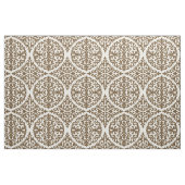 Braunes Heritage-Damask Stoff (Fat Quarter (45,7 x 55,9 cm))