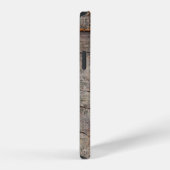 Braunes Holz iPhone Hülle (Rechte Seite)