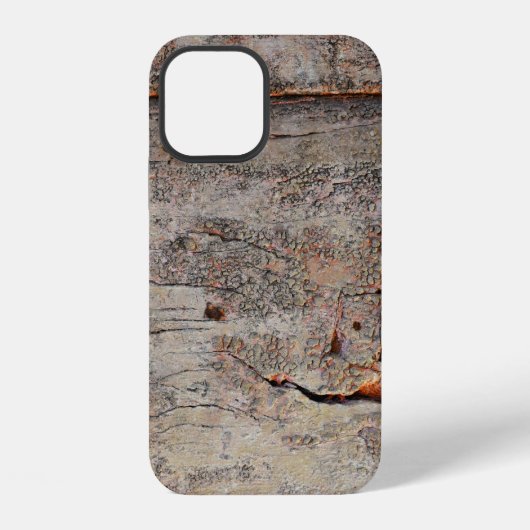 Braunes Holz iPhone Hülle (Rückseite)