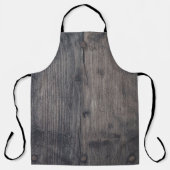 Braunes Holzbrett Schürze (Vorderseite)