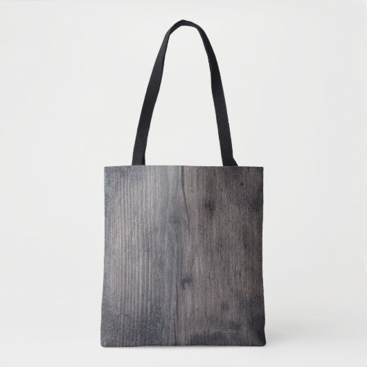Braunes Holzbrett Tasche (Vorderseite)