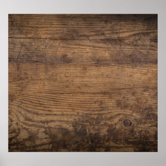 Braunes Holztextur Abstrakter Hintergrund Poster (Vorne)