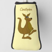 Braunes Känguru-Design Golf Headcover (Rotieren 90)