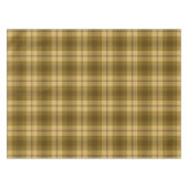 Braunes Kariertes Muster Tischdecke (Vorderseite (Horizontal))