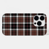 Braunes Karo-iPhone / iPad-Case Case-Mate iPhone Hülle (Rückseite (Horizontal))