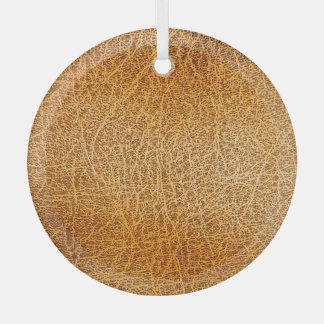 Braunes Leder: Detaillierte Textur Nahaufnahme Ornament Aus Glas