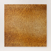 Braunes Leder: Detaillierte Textur Puzzle (Vertikal)