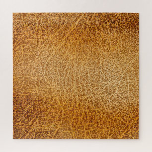 Braunes Leder: Detaillierte Textur Puzzle