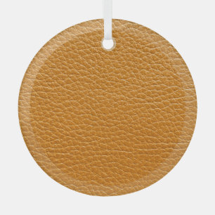 Braunes Leder, Nahaufnahme Textur Hintergrund. Ornament Aus Glas