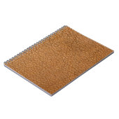 Braunes Leder Notizblock (Linke Seite)
