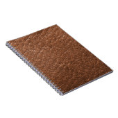 Braunes Leder Notizblock (Rechte Seite)
