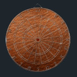 Braunes Leder Textur Dart Board Dartscheibe<br><div class="desc">Jetzt können Sie sich an einem braunen Dart-Board aus Leder erfreuen,  das weder die Bank zerbrach noch die Kuh tötete. Dieses Brown Leather Texture Dart Board fügt jeder Menschenhöhle,  Jagdloge,  Spielsaal oder Garage eine robuste Eleganz hinzu.</div>