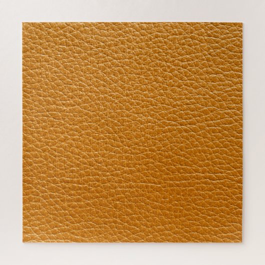 Braunes Leder, Textur-Hintergrund geschlossen. Puzzle (Vertikal)