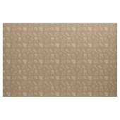 Braunes Näh-Themenmuster Stoff (Fat Quarter (45,7 x 55,9 cm))