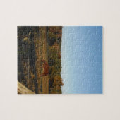 Braunes Pferd in der Sonne Puzzle (Horizontal)