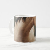 BRAUNES PFERD KAFFEETASSE (Vorderseite Links)