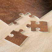 Braunes Pferd Puzzle (Seite)