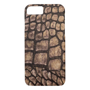 Braunes Reptildesign Case-Mate iPhone Hülle