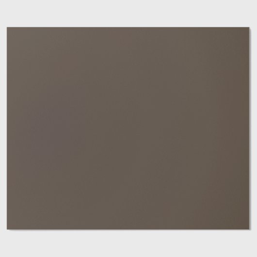 Braunes rustikales, festes, neutrales Gradientenpa Geschenkpapier (Flach)