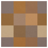 Braunes Schachbrettmuster Stoff (Nahaufnahme)