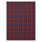 Braunes schottisches Clan-Tartan-Muster Tischdecke (Vorderseite)