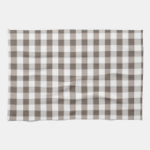 Braunes Tischdeckenmuster Handtuch (Horizontal)