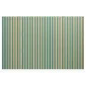 Braunes und Aquamarines Muster Stoff (Yard (91,4 cm))