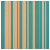 Braunes und Aquamarines Muster Stoff (Muster)