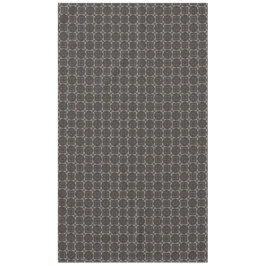 Braunes und graues Weaved Muster Tischdecke