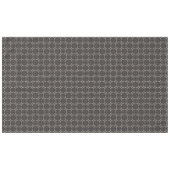 Braunes und graues Weaved Muster Tischdecke (Vorderseite (Horizontal))