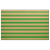 Braunes und grünes/gestreiftes Muster Stoff (Yard (91,4 cm))