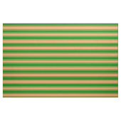 Braunes und grünes/gestreiftes Muster Stoff (Fat Quarter (45,7 x 55,9 cm))
