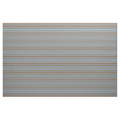 Braunes und helles Himmelblau gefärbtes Muster Stoff (Fat Quarter (45,7 x 55,9 cm))