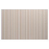 Braunes und hellgraues, farbiges Streifenmuster Stoff (Fat Quarter (45,7 x 55,9 cm))