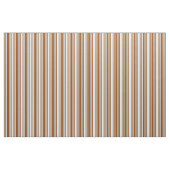 Braunes und hellzykfarbenes Streifenmuster Stoff (Fat Quarter (45,7 x 55,9 cm))