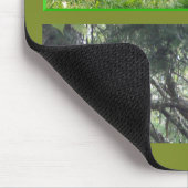 Braunes und rotes Eichhörnchen-Mauspad Mousepad (Ecke)