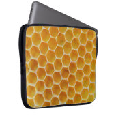 Braunes und weißes Quadrat Laptopschutzhülle (Vorne Rechts)