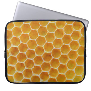 Braunes und weißes Quadrat Laptopschutzhülle