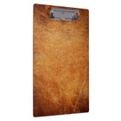 Braunes, Vintag schattiges Leder Klemmbrett (Rechts)