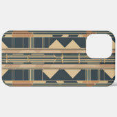 braunes, weiches Quadrat Case-Mate iPhone Hülle (Hinten (horizontal))
