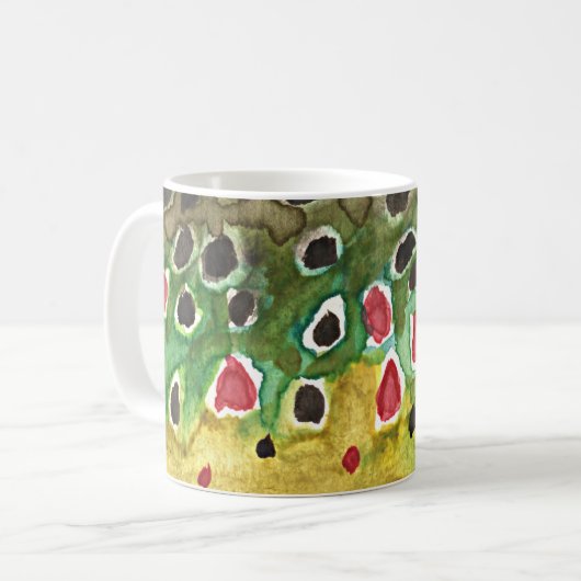 Braunfisch Kaffeetasse (Vorderseite Links)