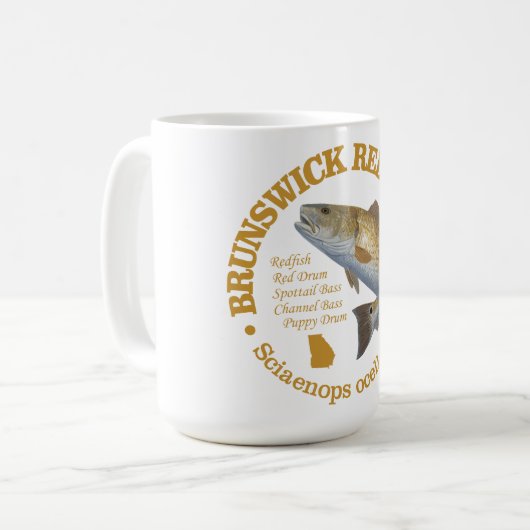 Braunfisch Kaffeetasse (Vorderseite Links)